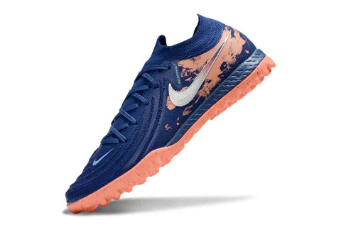 Chuteira Nike Phantom GX 2 Elite Society TF - Azul/Laranja