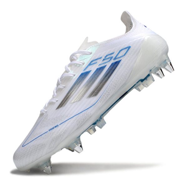 Adidas F50 Elite White Mixed Studs SG Football Boot