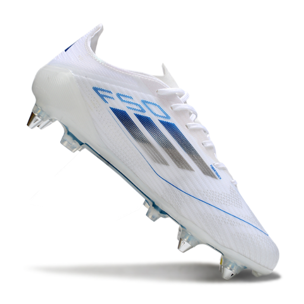 Adidas F50 Elite White Mixed Studs SG Football Boot