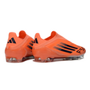 Adidas F50 Elite Laceless Orange and Black Firm Ground FG Football Boot