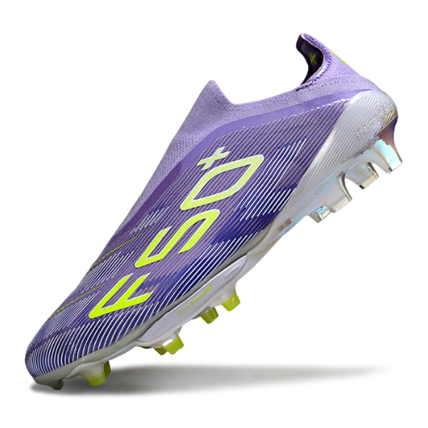 Adidas F50+ Elite Laceless Purple Firm Ground FG Football Boot