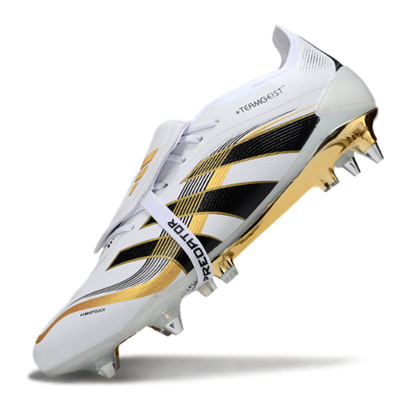 Adidas Predator 25 Elite Teamgeist Pack White Mixed Studs SG Football Boot