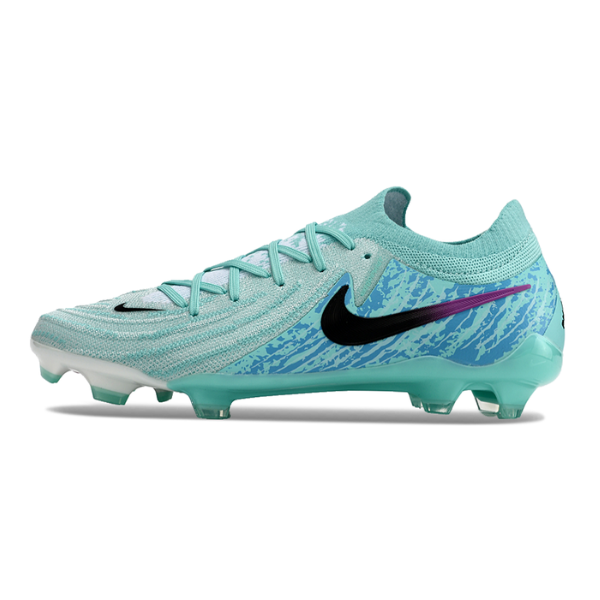 Nike Phantom GX2 Elite Light Blue and Black Firm Ground FG Football Boot