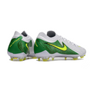 Nike Phantom GX2 Elite White Green and Yellow Firm Ground FG Football Boot
