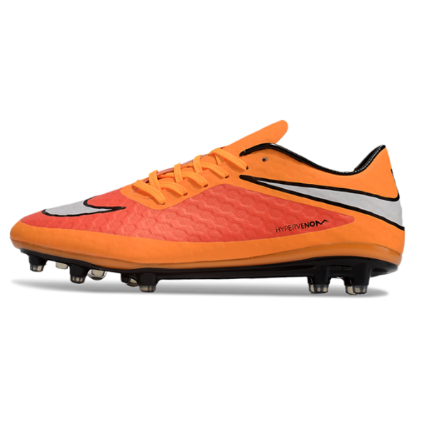 Nike Phantom Hypervenom Elite Orange and Red Firm Ground FG Football Boot
