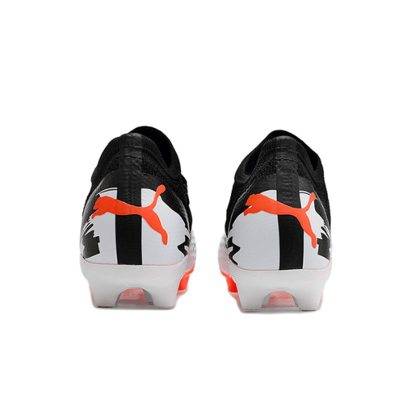 Puma Future Z 1.3 Black White and Orange Firm Ground FG Football Boot