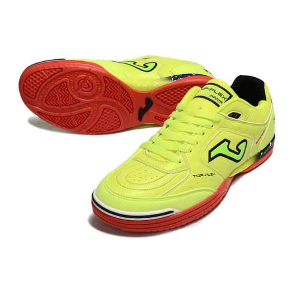 Joma Top Flex 24 Yellow and Red Indoor IC Football Boot