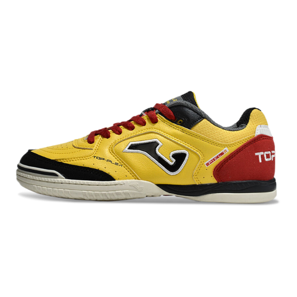 Joma Top Flex 24 Yellow Black and Red Futsal IC Football Boot