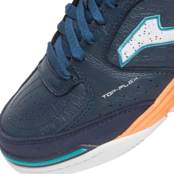 Joma Top Flex Rebound Blue and Orange Indoor IC Football Boot