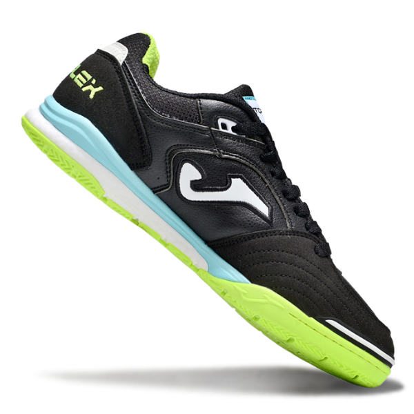 Joma Top Flex Rebound Black Indoor IC Football Boot
