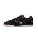 Joma Top Flex Rebound Black and Orange Indoor IC Football Boot