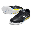 Joma Top Flex Rebound Black Blue and Yellow Indoor IC Football Boot