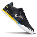 Joma Top Flex Rebound Black Blue and Yellow Indoor IC Football Boot