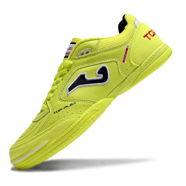 Joma Top Flex 24 Green Fluorescent Indoor IC Football Boot