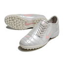 Chuteira Society Nike Total 90 III Silver and Pink Turf TF Football Boot