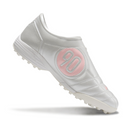 Chuteira Society Nike Total 90 III Silver and Pink Turf TF Football Boot