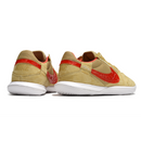 Nike Streetgato Beige and Red Indoor IC Football Boot