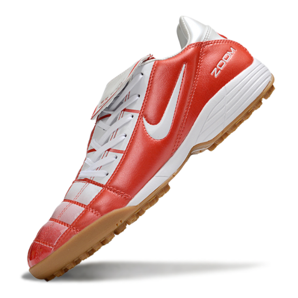 Nike Air Zoom Total 90 III Red and White Turf TF Football Boot