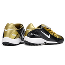 Chuteira Society Nike Air Zoom Total 90 III Black and Gold Turf TF Football Boot