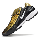 Chuteira Society Nike Air Zoom Total 90 III Black and Gold Turf TF Football Boot