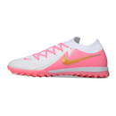 Nike Phantom GX2 Elite White and Pink Turf TF Football Boot