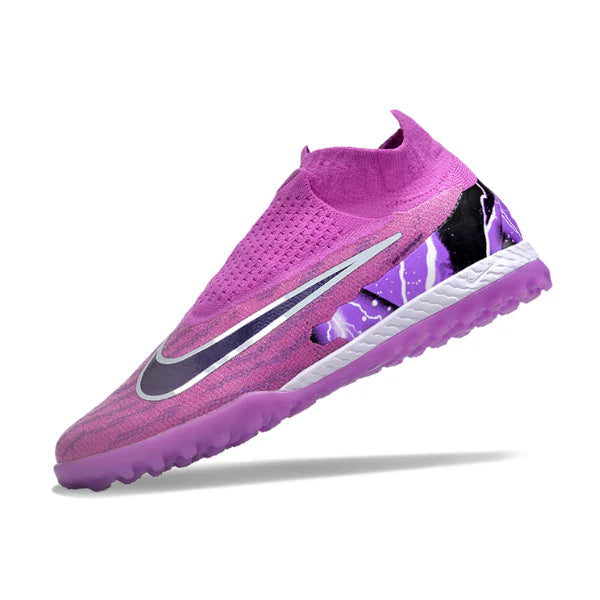 Chuteira Society Nike Phantom GX Elite DF Thunder Pack Turf TF