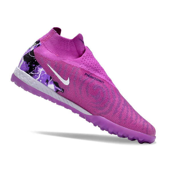 Chuteira Society Nike Phantom GX Elite DF Thunder Pack Turf TF