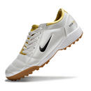 Chuteira Society Nike Total 90 III Turf TF Grey and Gold Football Boot
