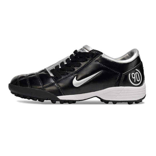 Chuteira Society Nike Total 90 III Turf TF Grey and Black Football Boot