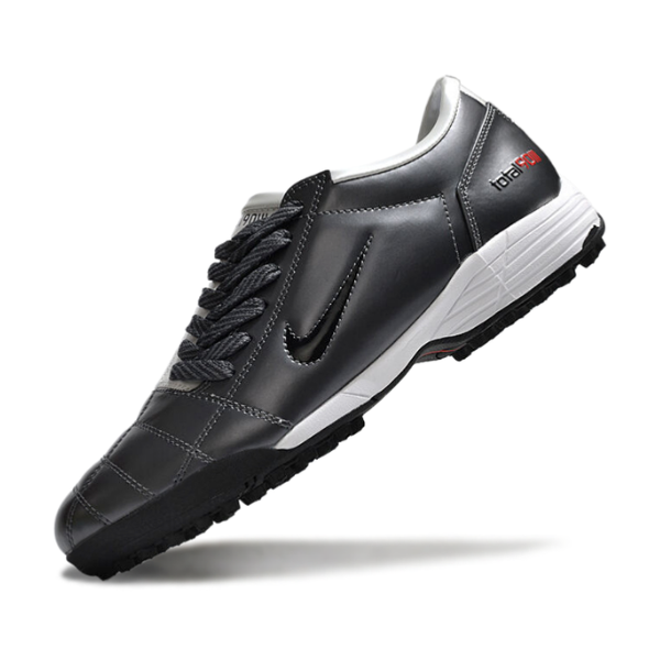 Chuteira Society Nike Total 90 III Turf TF Black and Gray Football Boot