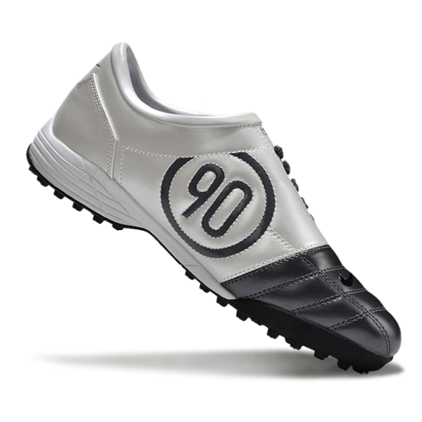 Chuteira Society Nike Total 90 III Turf TF Black and Gray Football Boot