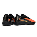 Chuteira Society Nike Phantom 6 Elite Orange and Black Turf TF Football Boot