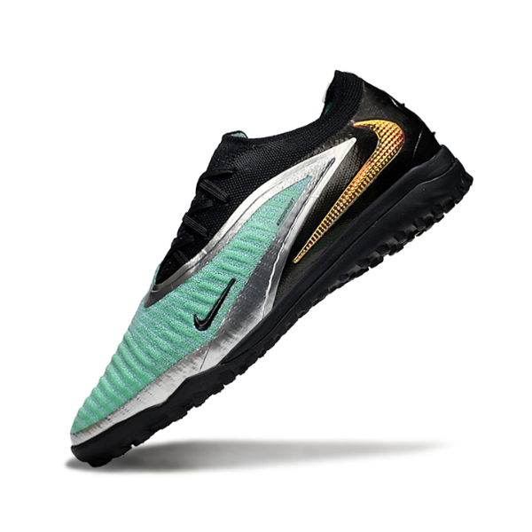 Chuteira Society Nike Phantom 6 Elite Launch Edition Black Turf TF Football Boot