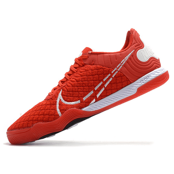 Nike Reactgato Red and White Indoor IC Football Boot