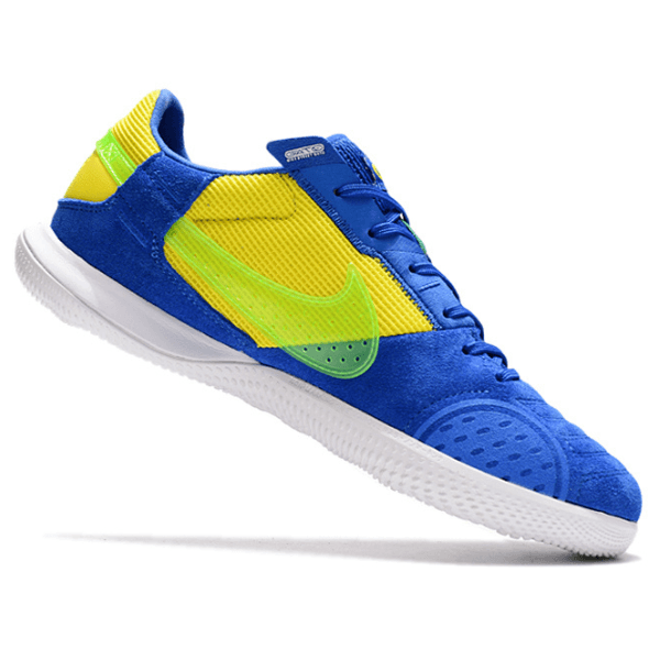 Nike Streetgato Yellow and Blue Indoor IC Football Boot