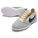 Nike Streetgato IC White Blue and Gray Indoor IC Football Boot
