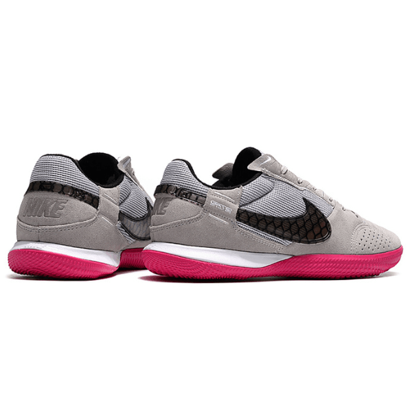 Nike Streetgato Grey and Pink Indoor IC Football Boot
