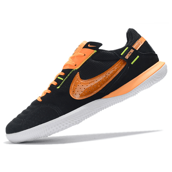 Nike Streetgato Black and Orange Indoor IC Football Boot