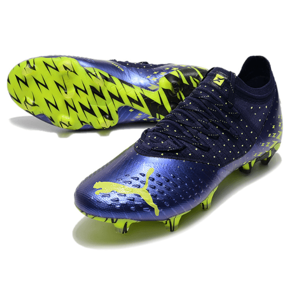 Puma Future Z 1.3 Fastest Pack Black and Yellow Firm Ground FG Football Boot